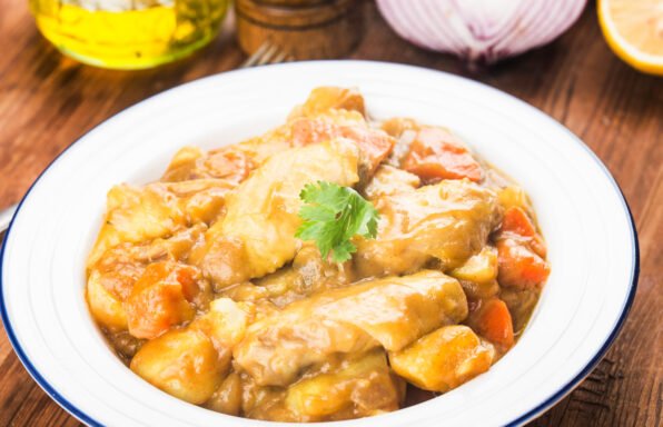 Ailes de poulet au curry et légumes fondants au Cookeo