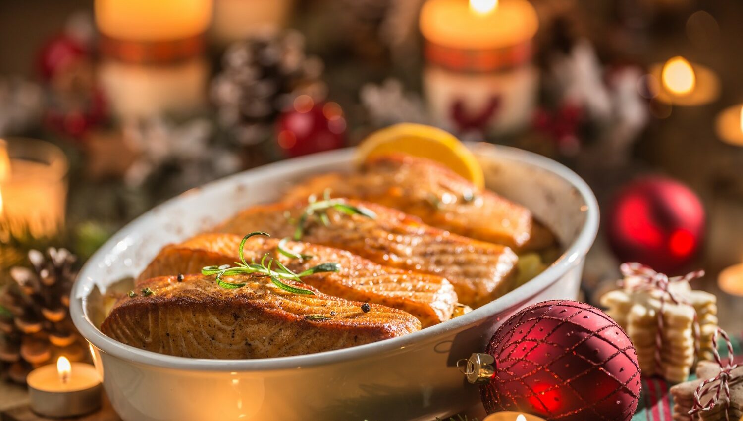 Pavé de Saumon Festif à l'Orange et Aneth en Extra-Crisp pour Noël