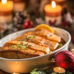 Pavé de Saumon Festif à l’Orange et Aneth en Extra-Crisp pour Noël au multicuiseur cookéo