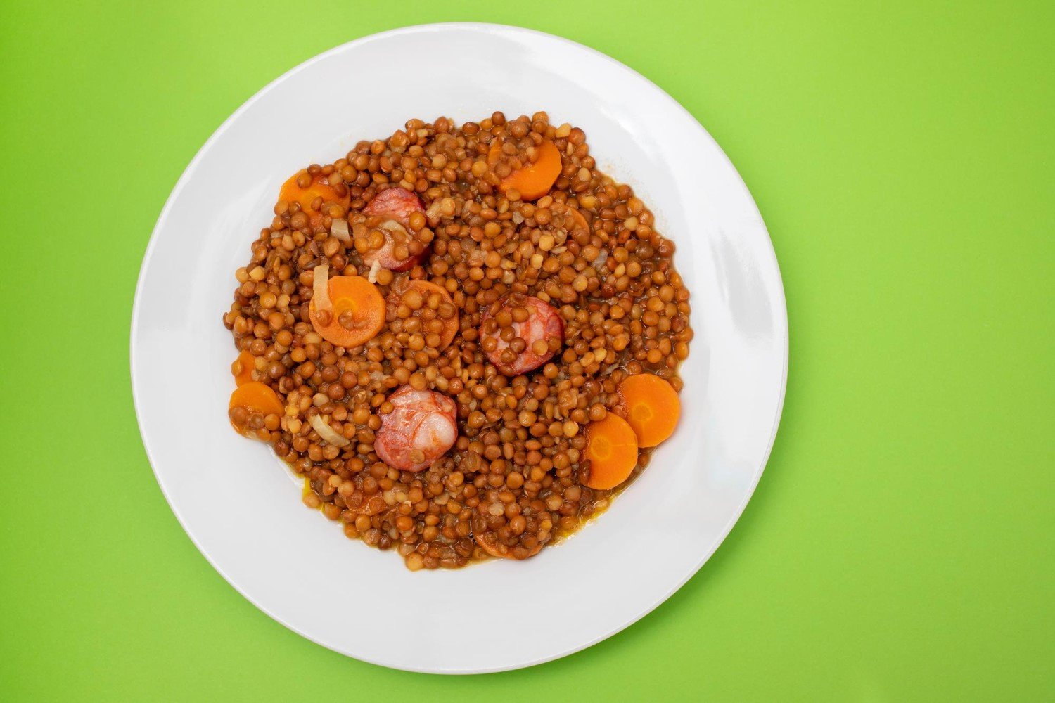 Lentilles Brunes et Chorizo au Cookeo : Un Festin Réconfortant