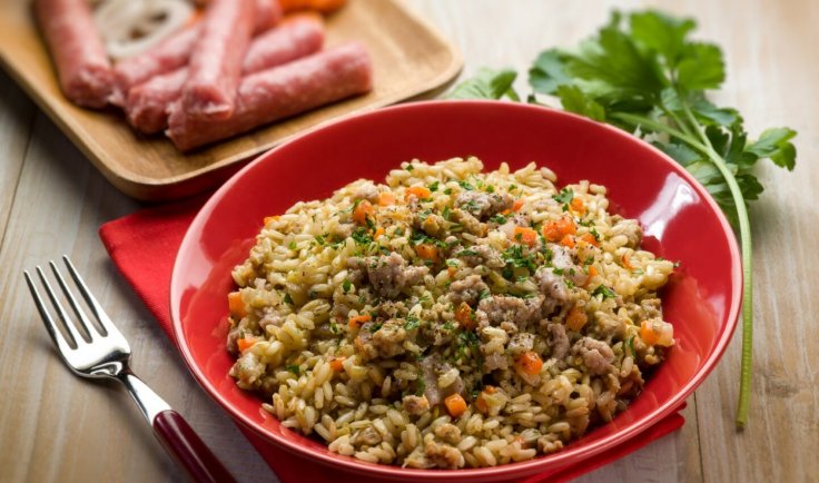 Riz Incollable à la Chair à Saucisse et Carottes au Cookeo