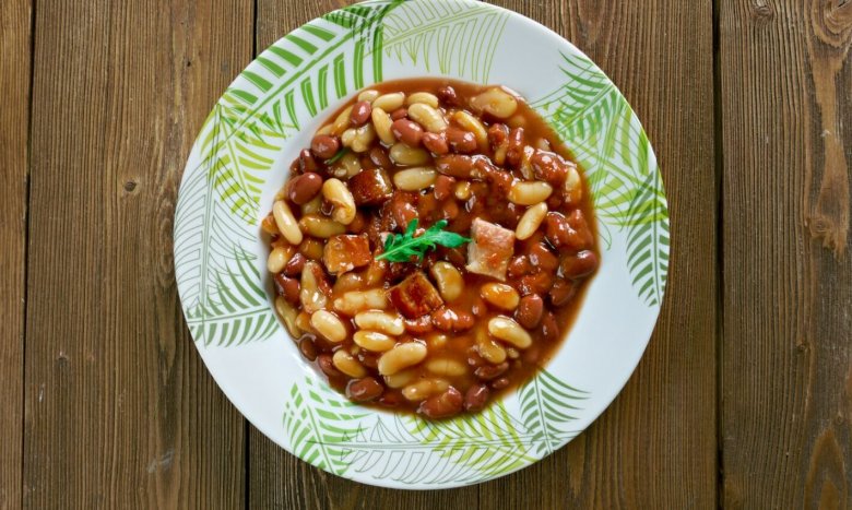 Mijoté aux deux Haricots et Lardons