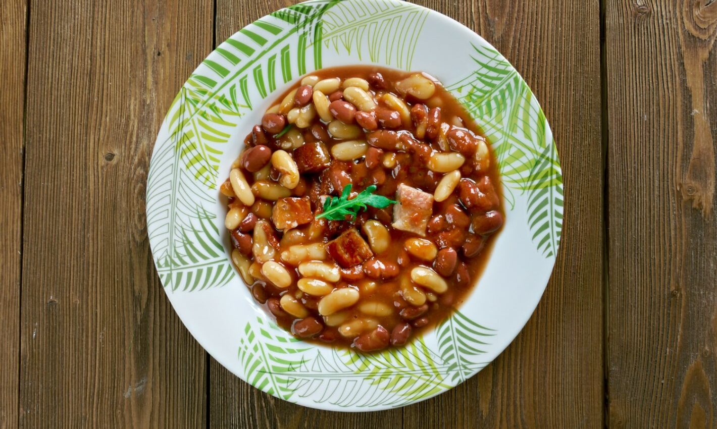 Mijoté aux deux Haricots et Lardons