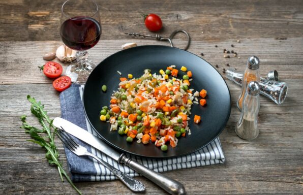 Riz Pilaf aux Légumes Colorés au Cookeo