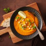 Velouté de Carottes et Pois Chiches au Garam Masala au cookéo