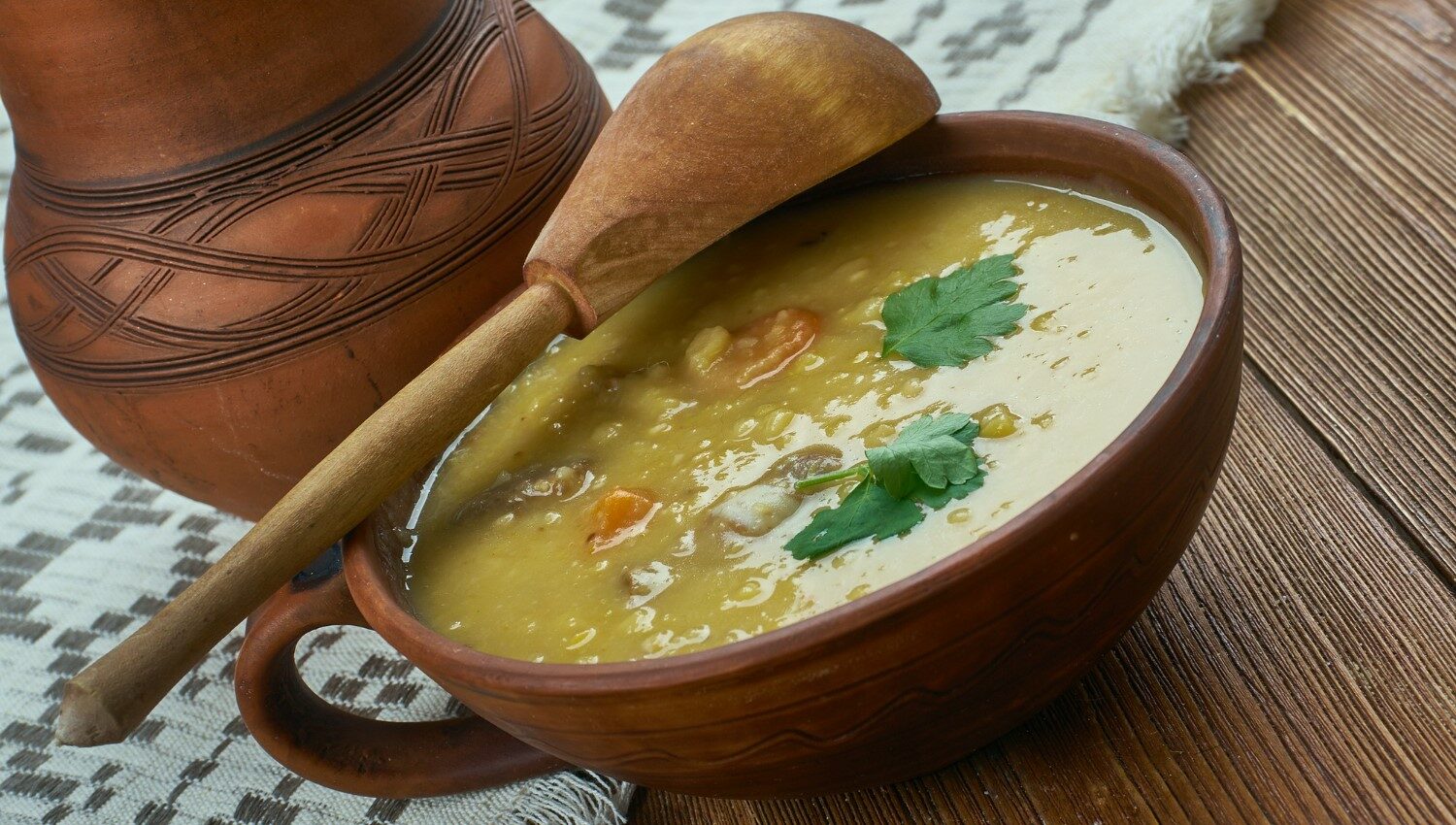 Soupe de Pois Cassés au Jarret de Jambon et Chorizo au Cookeo