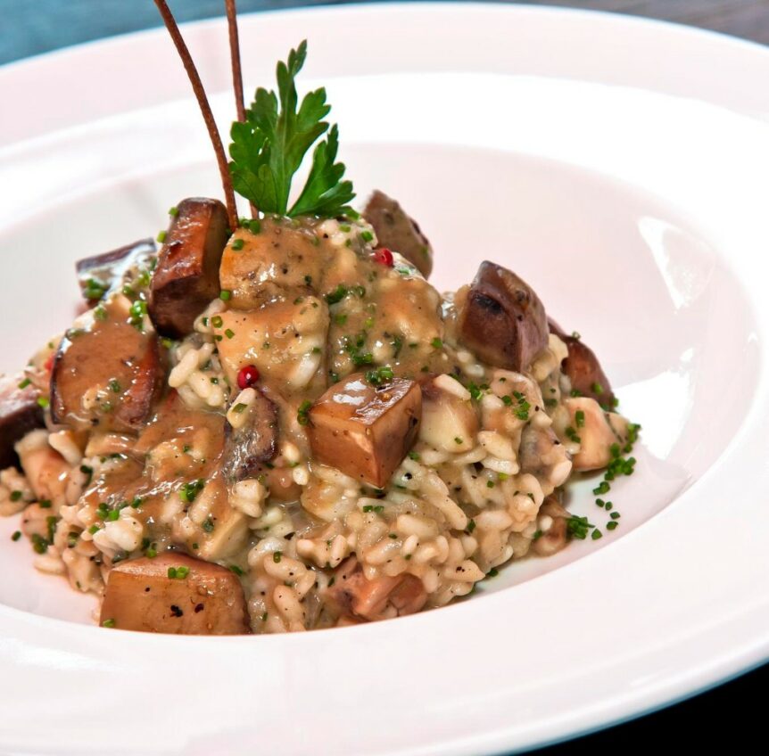 Risotto aux Champignons et Foie Gras Poêlé au cookeo - Cookeo Mania