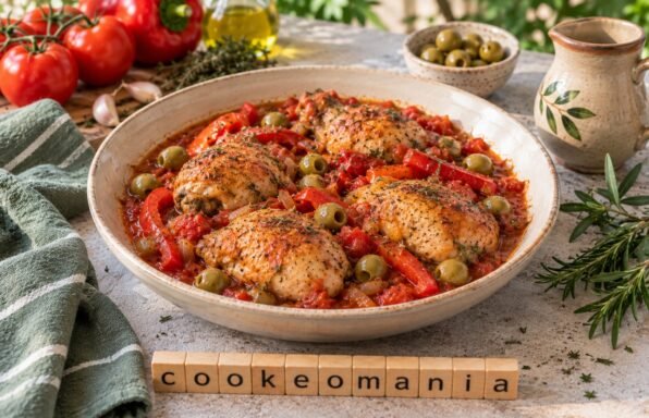 Poulet à la Provençale au Cookeo
