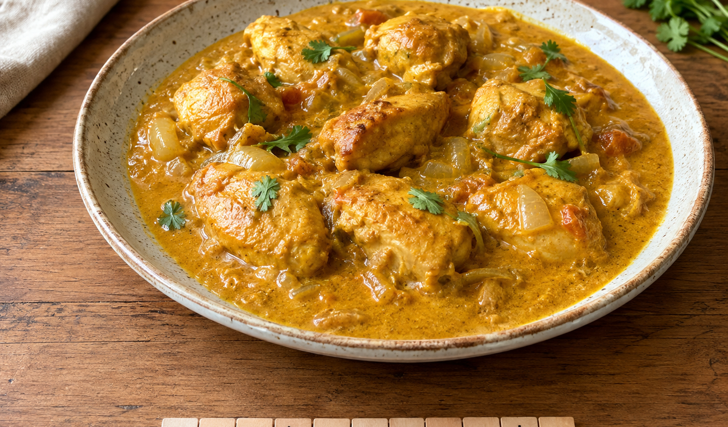 Poulet au Curry au Cookeo