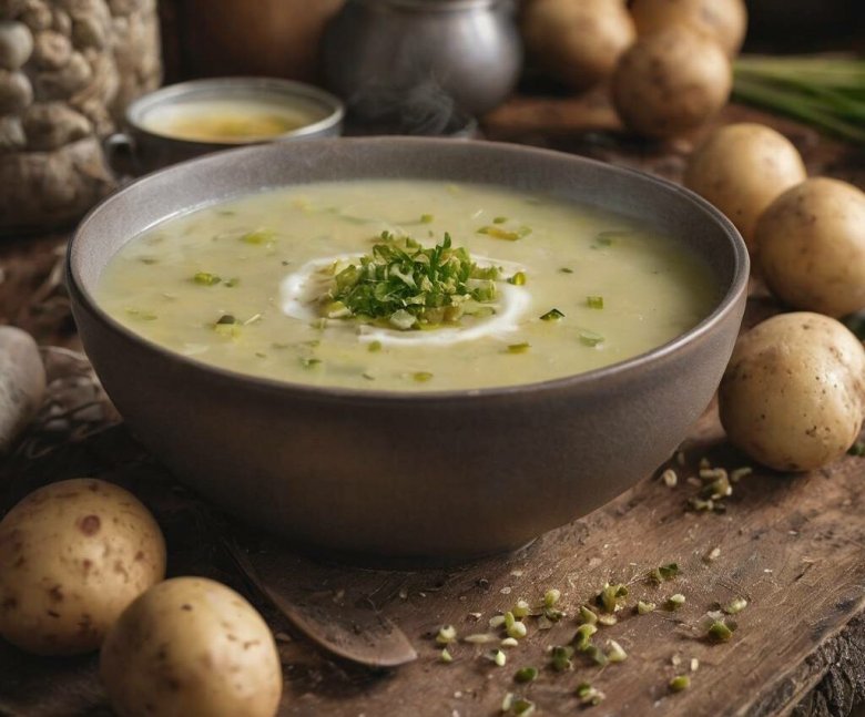 Potage de poireaux et pommes de terre au cookeo - Cookeo Mania