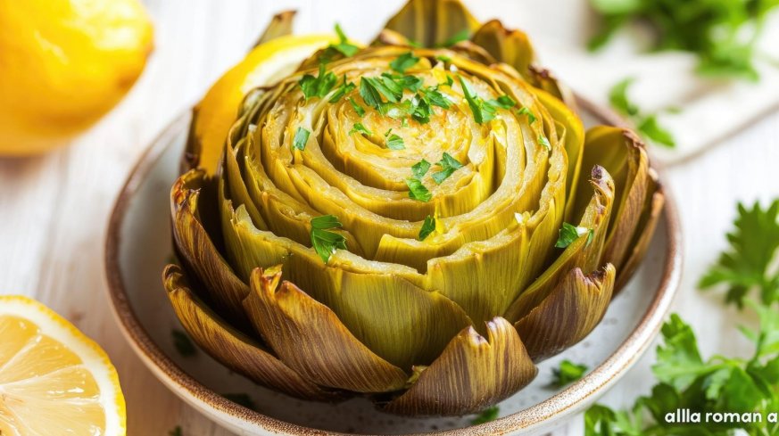 Artichauts cuits à la vapeur au Cookeo - étapes de cuisson