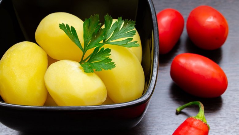 Cuisson pommes de terre au Cookeo dans panier vapeur