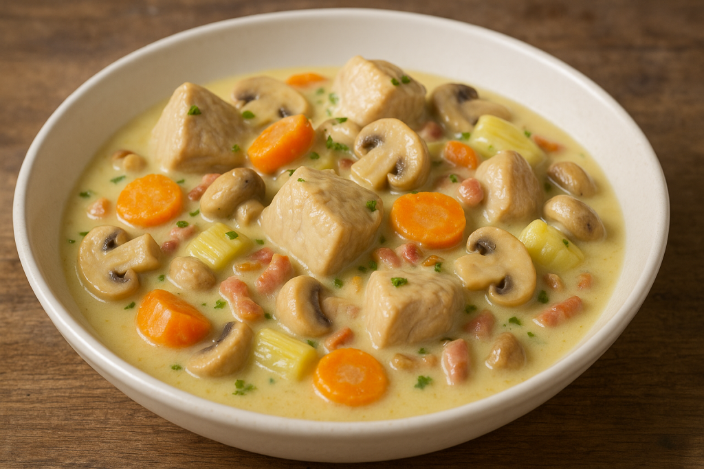 Recette Blanquette De Dinde Vin Blanc Carottes Blanquette de Dinde à l'Ancienne au cookeo - Cookeo Mania