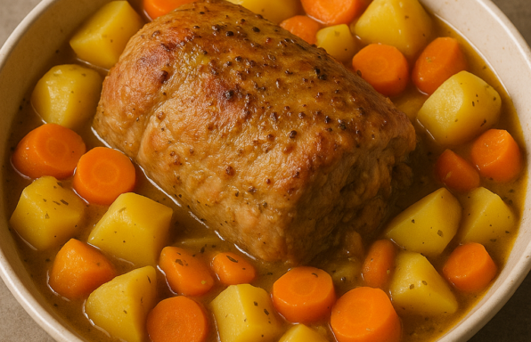 Palette à la diable aux pommes de terre et carottes au cookeo