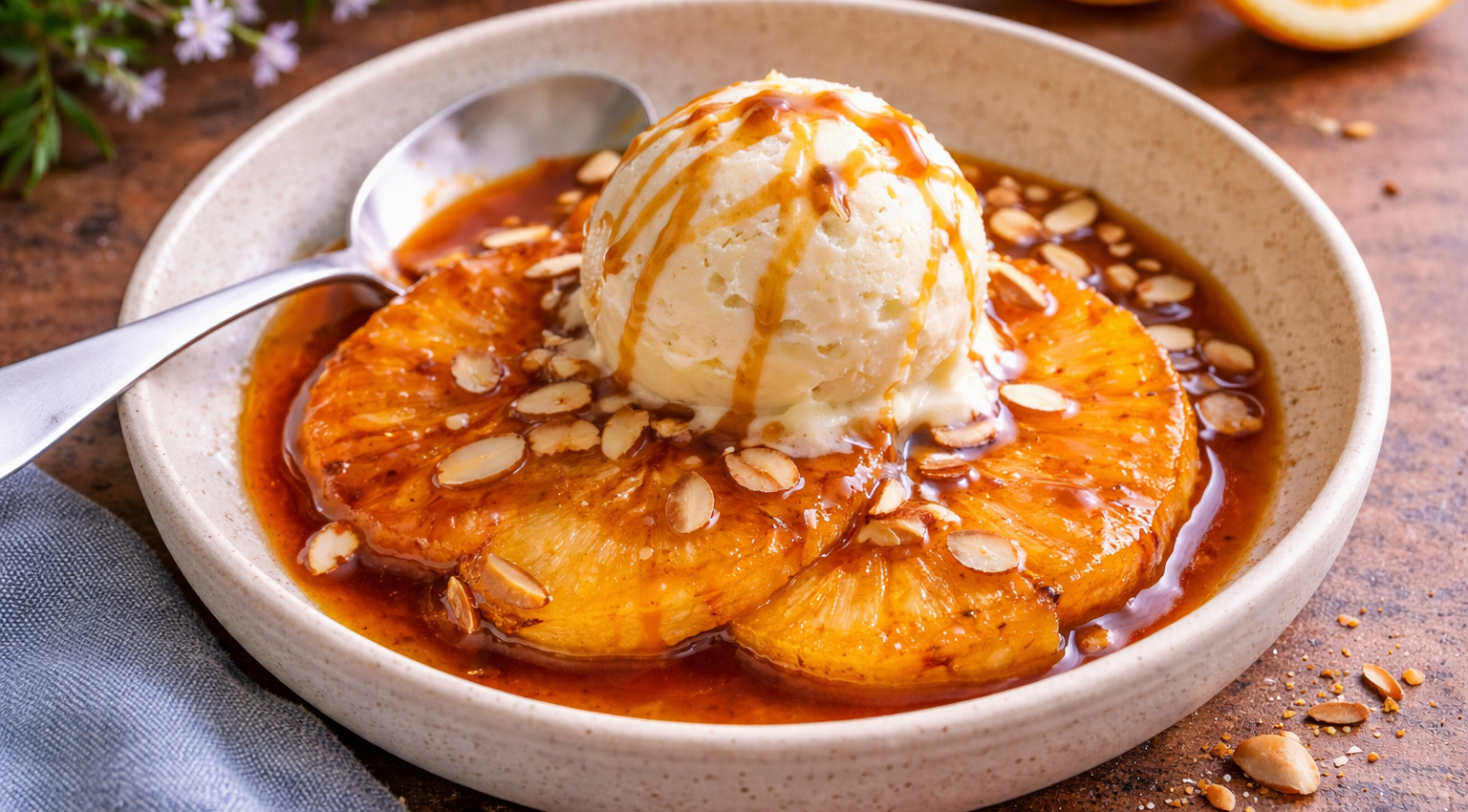 Ananas rôti au Cookeo (Extra Crisp)