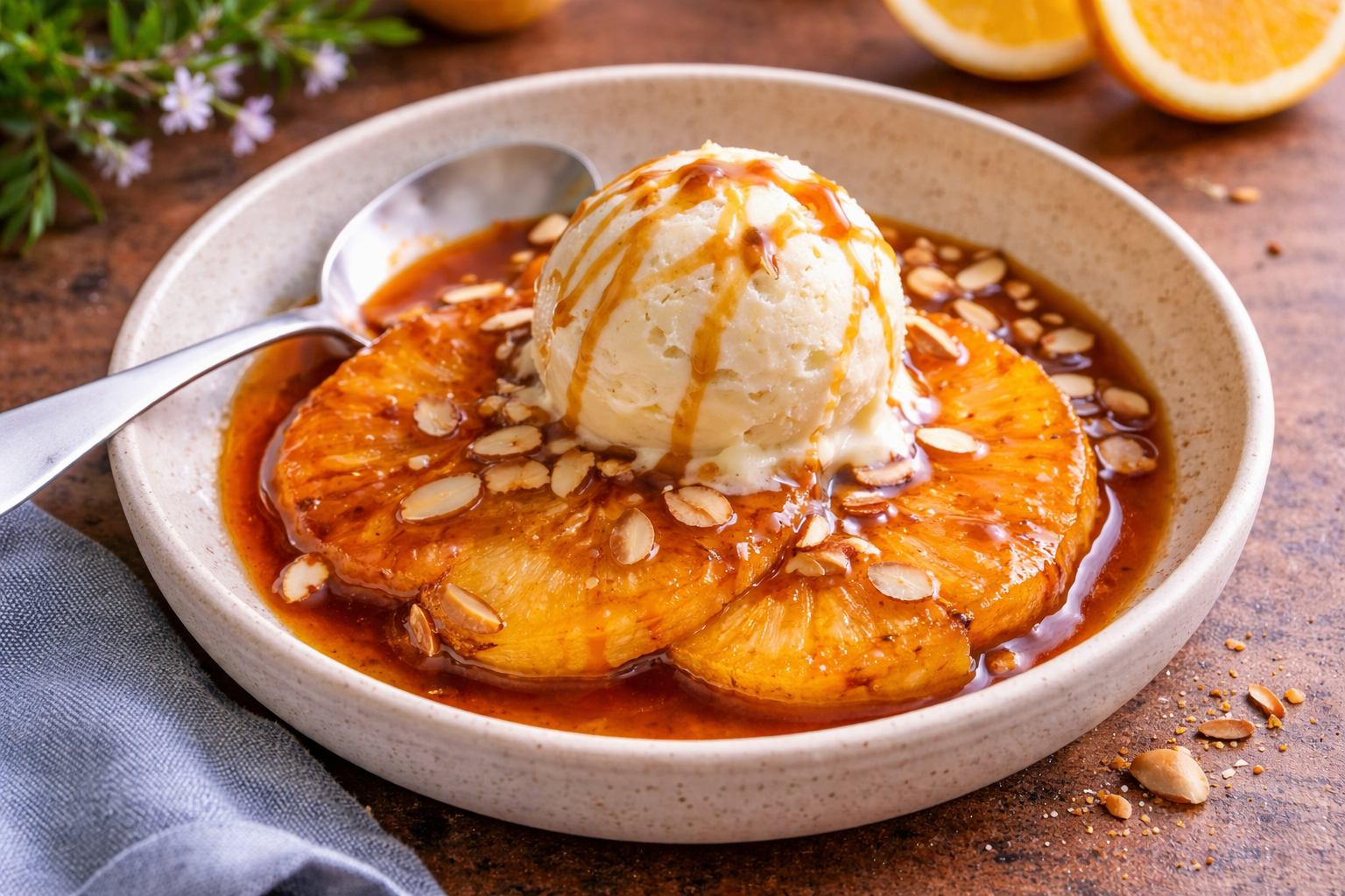 Ananas rôti au Cookeo (Extra Crisp)