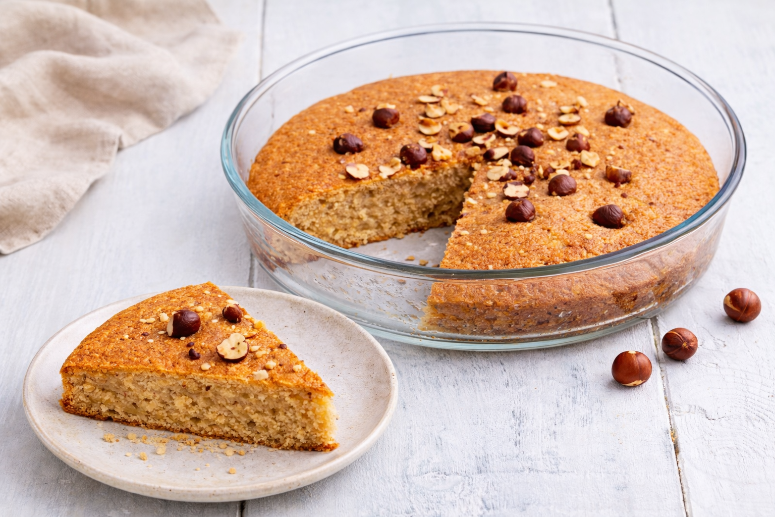Gâteau aux noisettes au Cookeo (Extra Crisp)