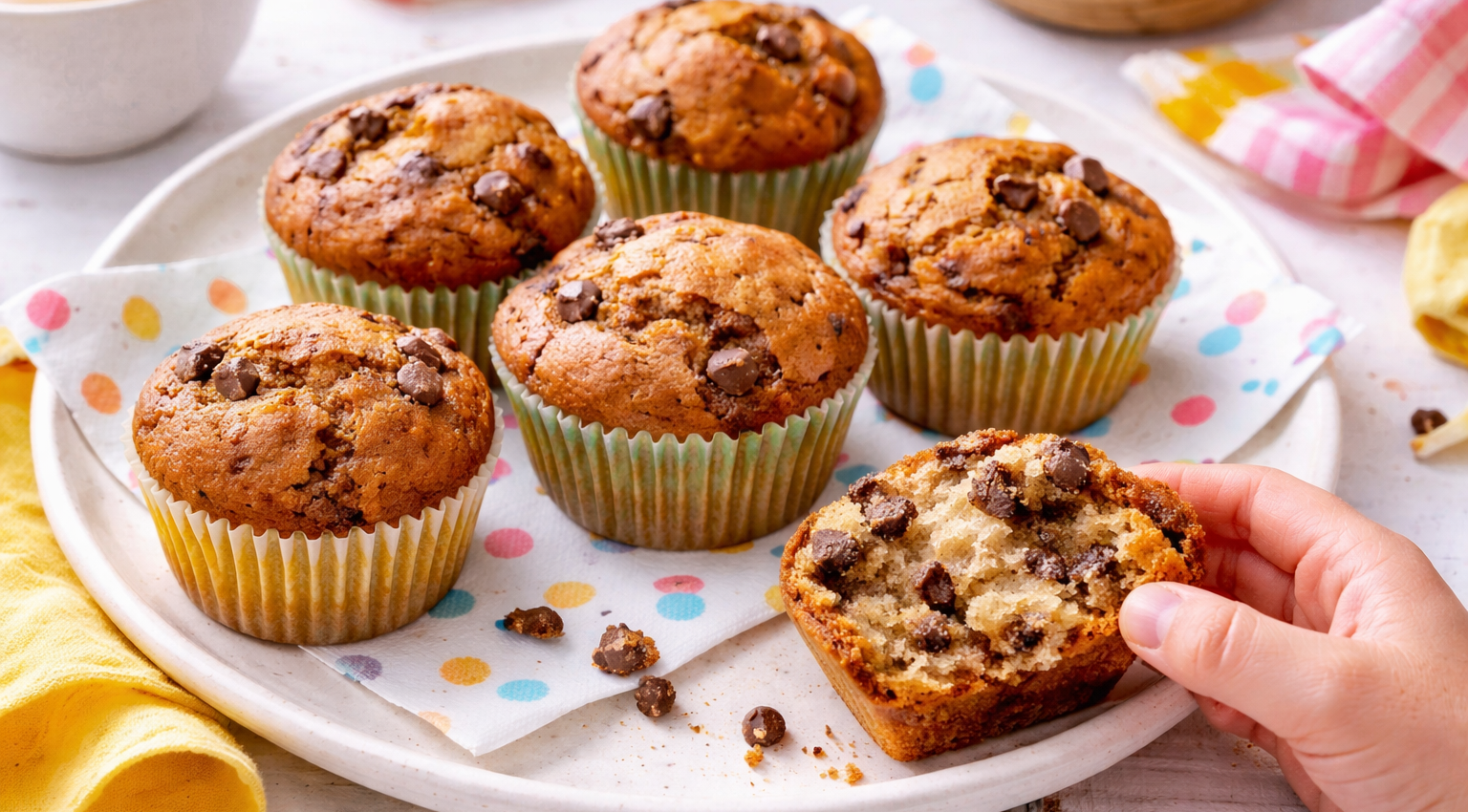 Muffins au chocolat au Cookeo (Extra Crisp)