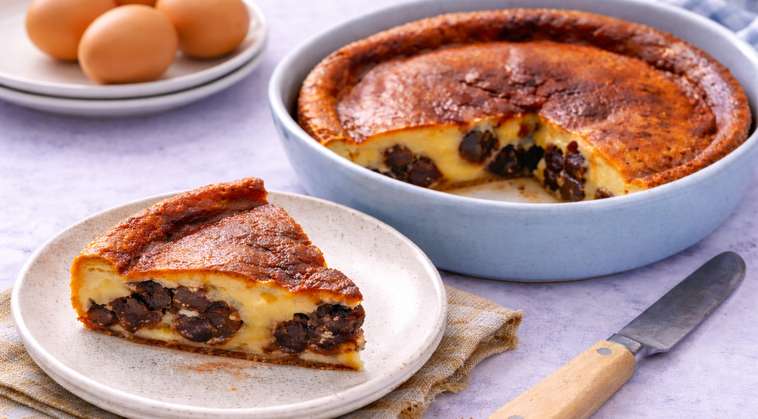 Far breton aux pruneaux au Cookeo (Extra Crisp)