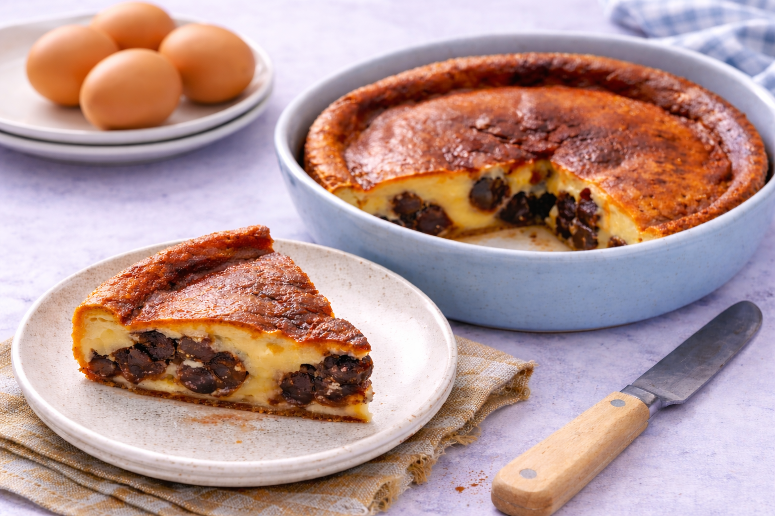 Far breton aux pruneaux au Cookeo (Extra Crisp)