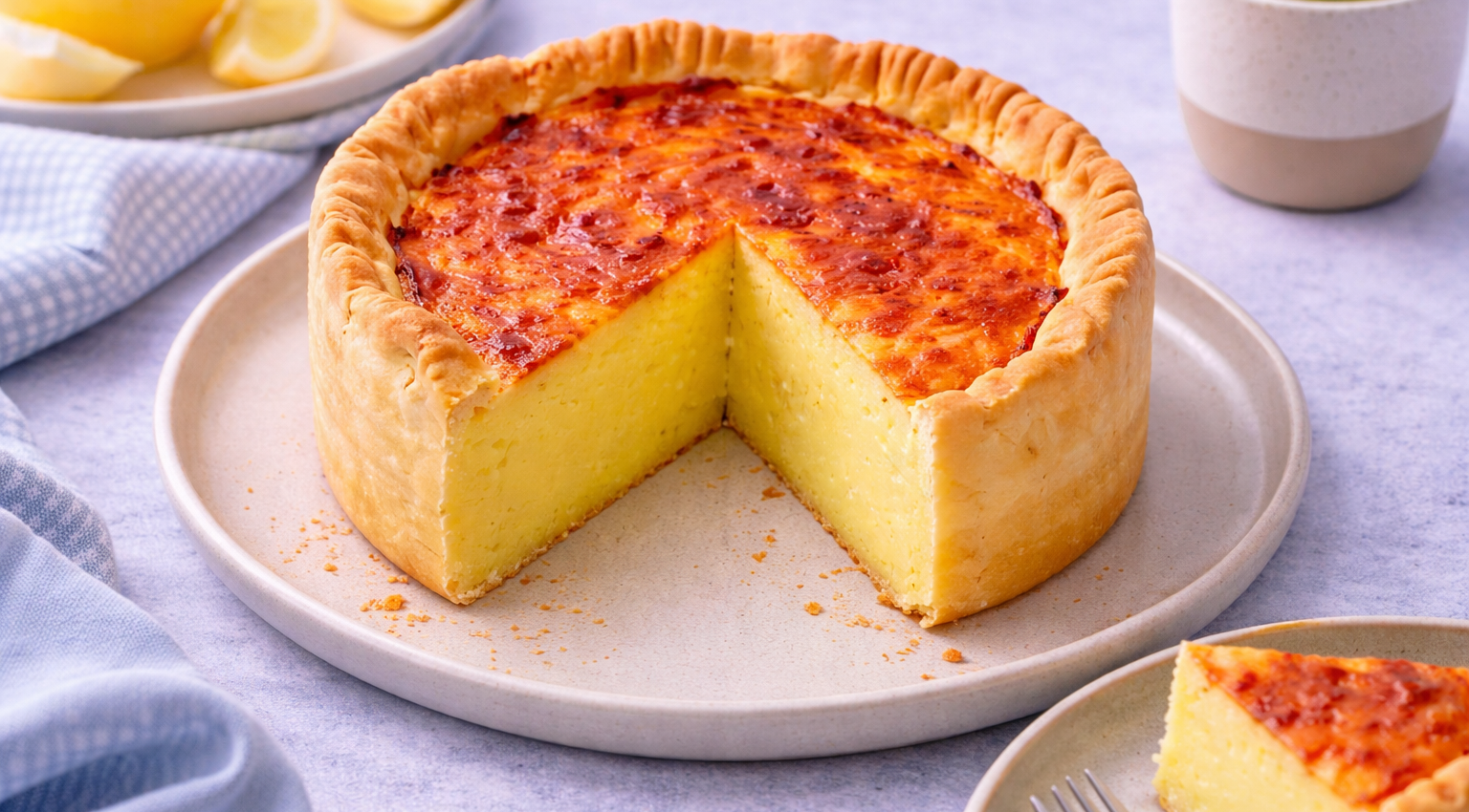 Flan pâtissier au Cookeo (Extra Crisp)