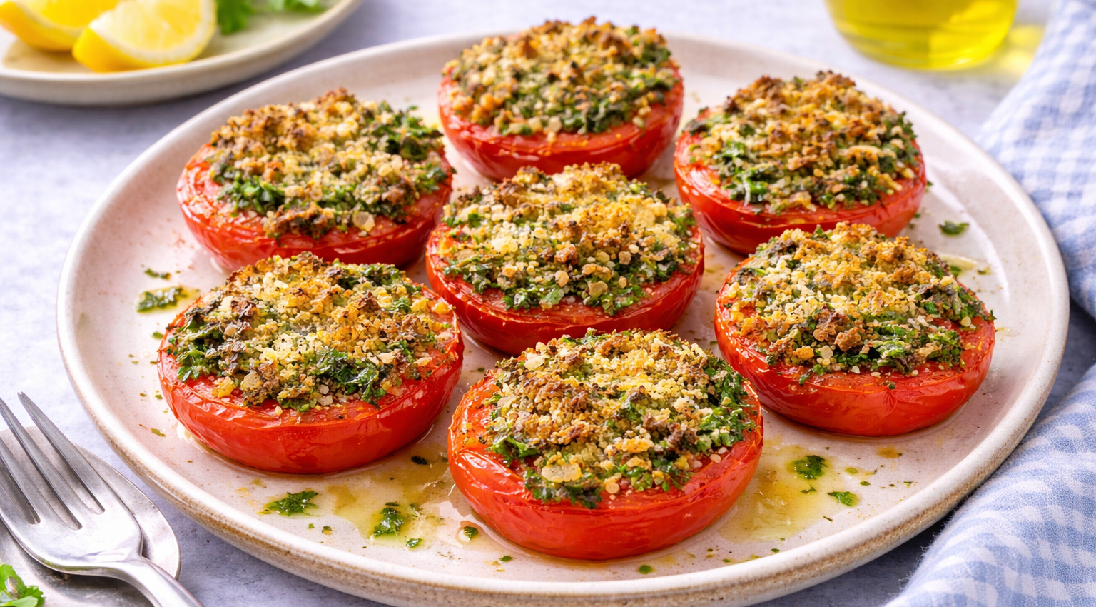Tomates à la provençale au Cookeo (Extra Crisp)