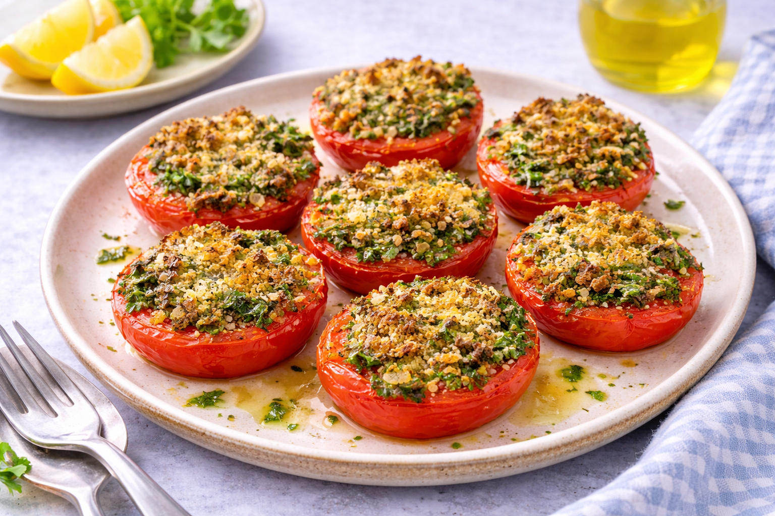 Tomates à la provençale au Cookeo (Extra Crisp)