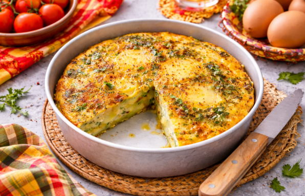 Tortilla aux pommes de terre au Cookeo (Extra Crisp)