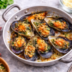Moules gratinées à l&rsquo;Extra Crisp au multicuiseur cookéo