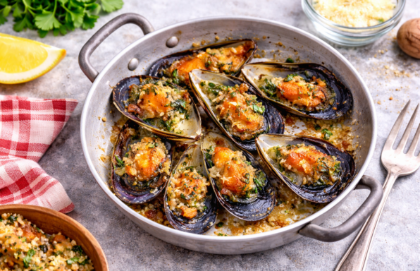 Moules gratinées au Cookeo (Extra Crisp)
