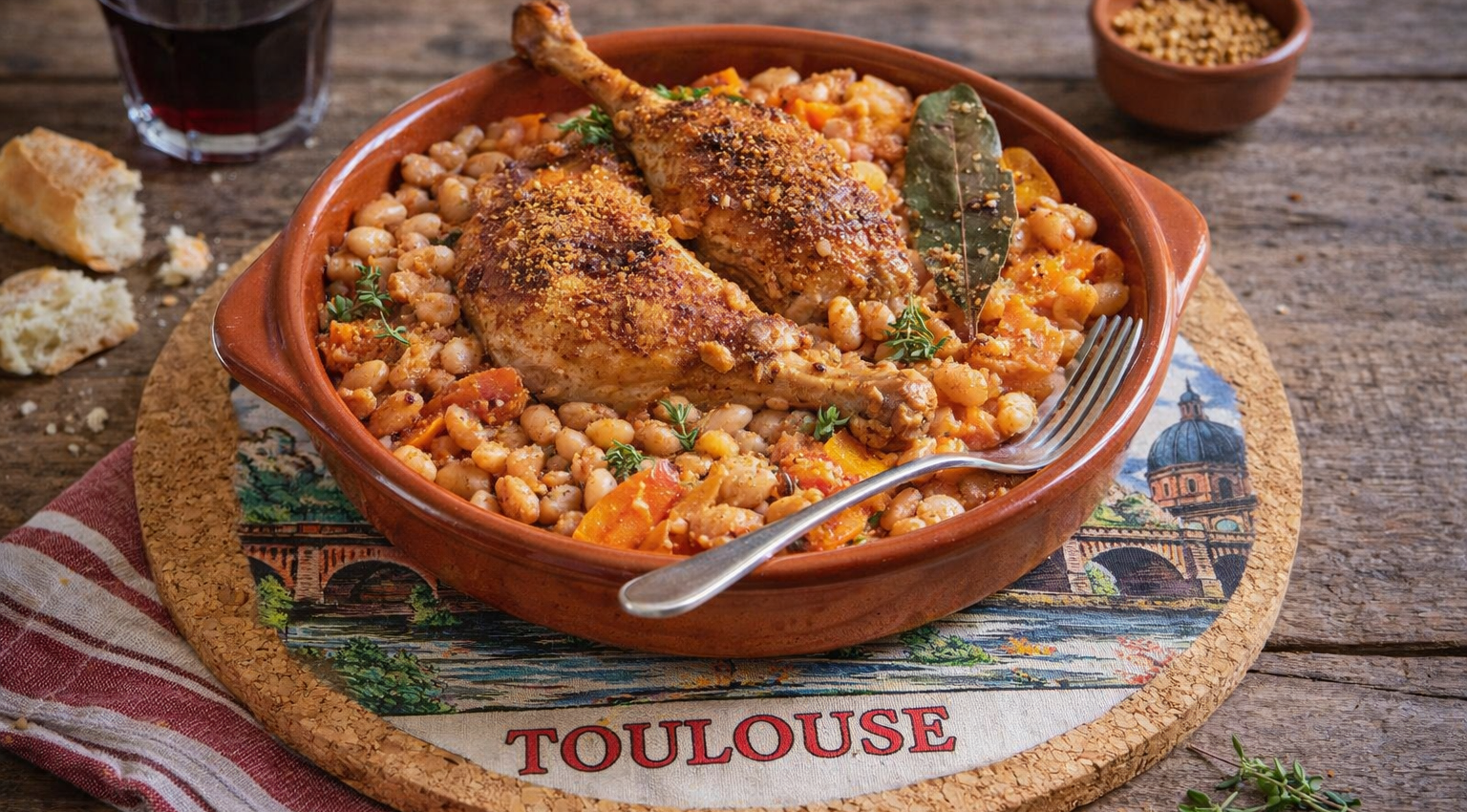 Cassoulet gratiné au Cookeo (Extra Crisp)