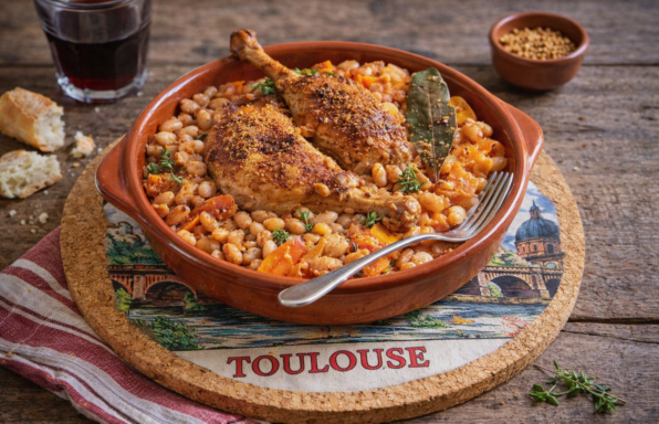 Cassoulet gratiné au Cookeo (Extra Crisp)