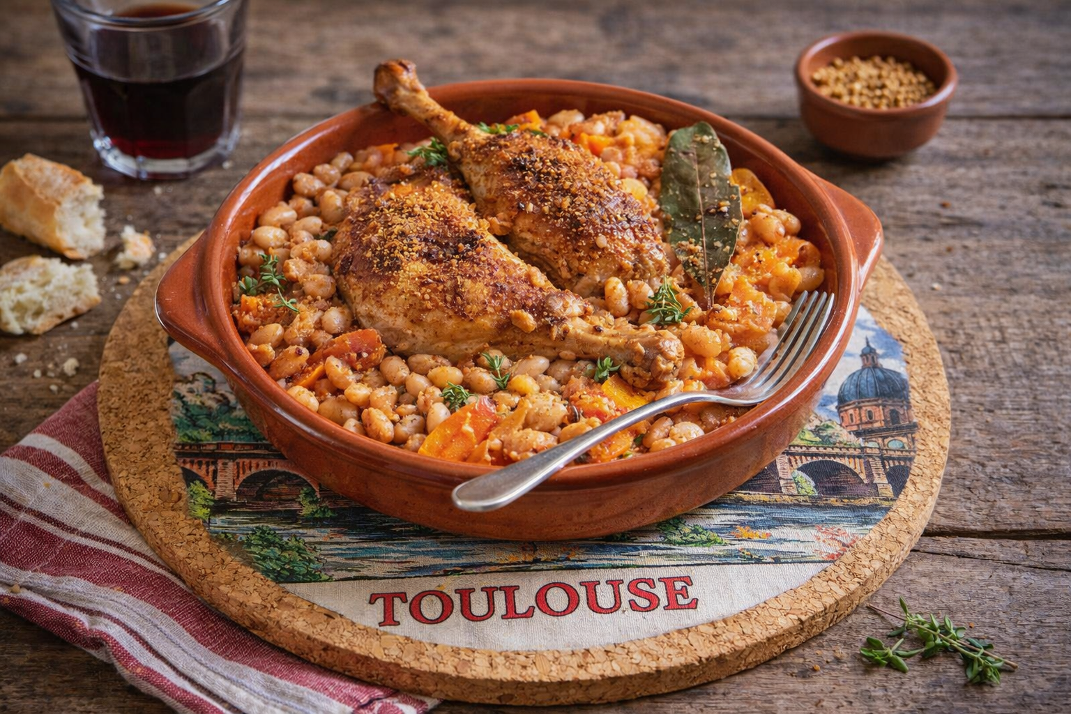 Cassoulet gratiné au Cookeo (Extra Crisp)