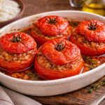 Tomates farcies avec l&rsquo;Extra-Crisp au multicuiseur cookéo