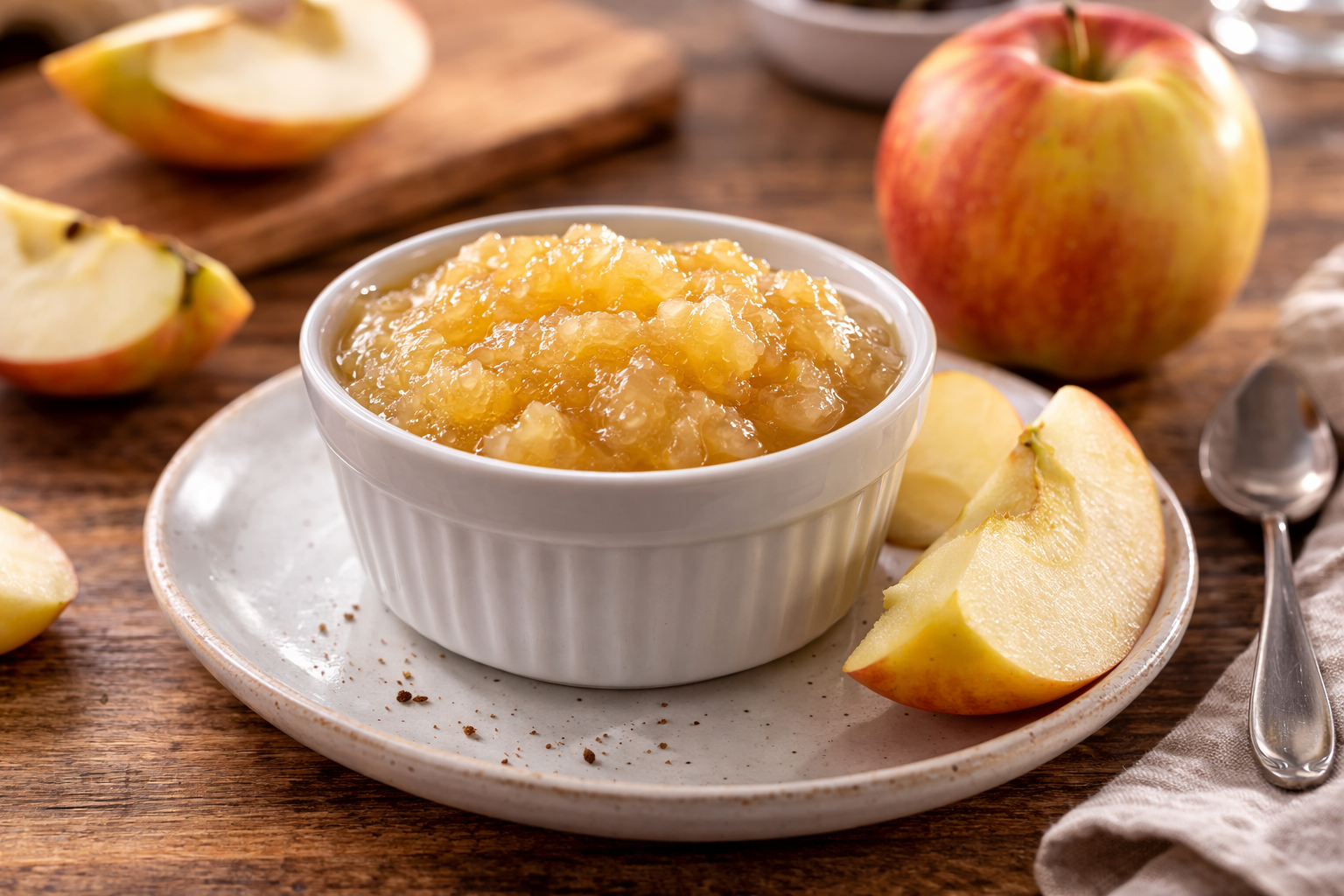 Compote de pommes express au Cookeo