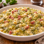 Crozets fondants poireaux–comté au cookéo