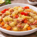 Fenouil fondant aux carottes et lardons au multicuiseur cookéo