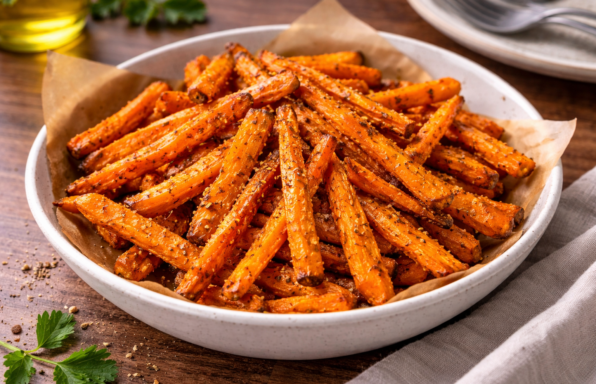 Frites de carottes croustillantes au Cookeo Extra Crisp