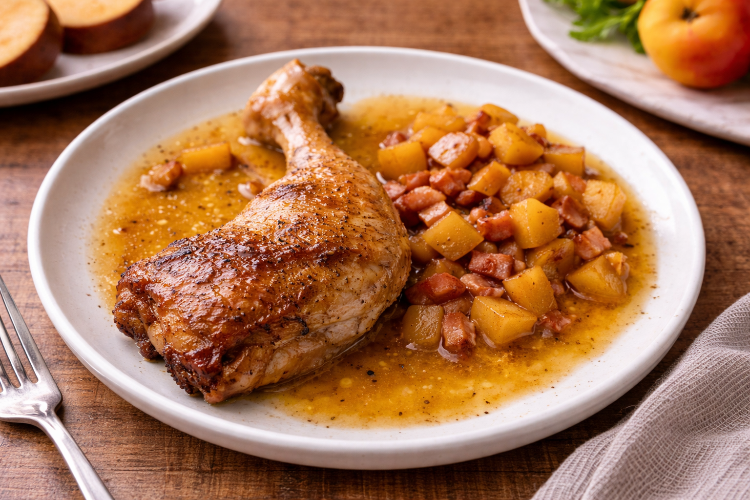 Poulet mijoté à la bière de cerise au Cookeo