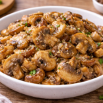 Poêlée de champignons aux échalotes à l'autocuiseur Moulinex