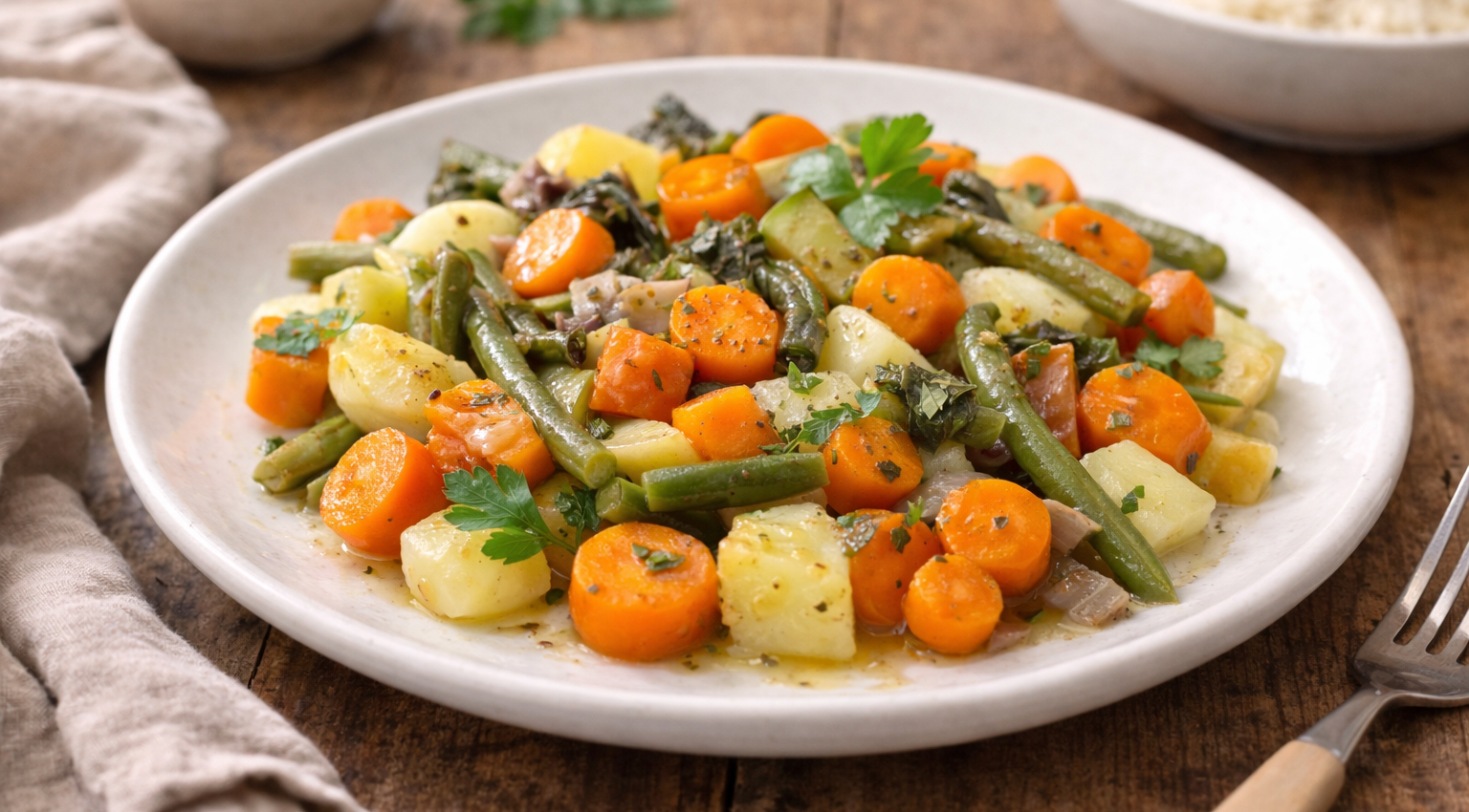 Poêlée de légumes fondants au Cookeo