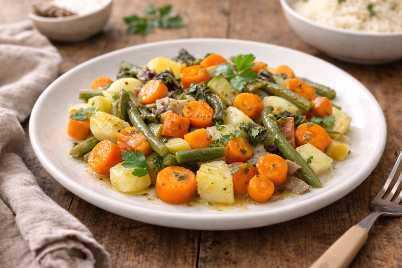 Poêlée de légumes fondants au Cookeo