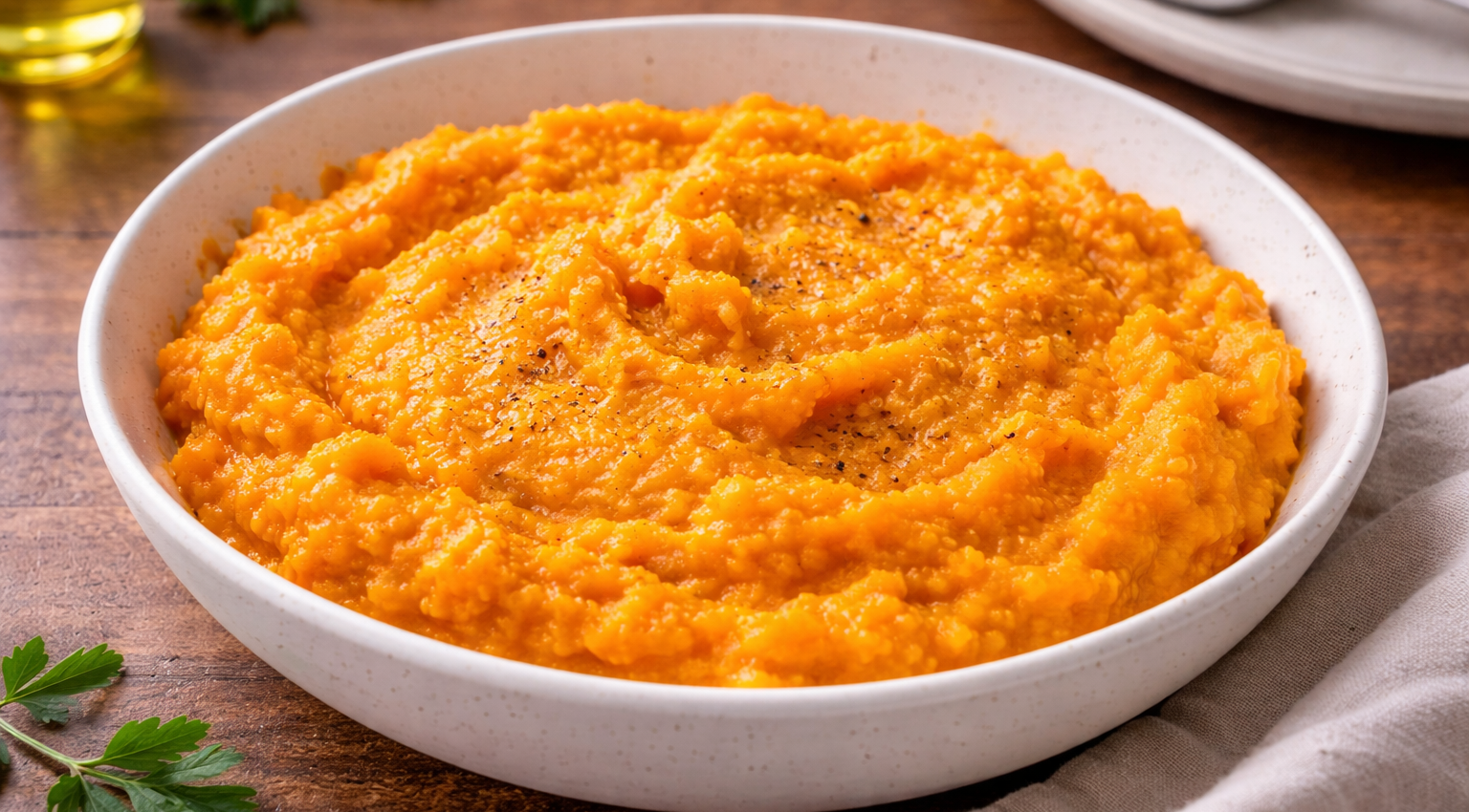 Purée douce chou-fleur carottes au Cookeo