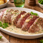 Rôti de bœuf sauce ail & fines herbes ultra crémeuse au multicuiseur cookéo