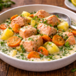 Saumon fondant à l’oseille et pommes de terre au multicuiseur cookéo