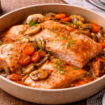 Saumon mijoté à la bière et pain d’épices à l'autocuiseur cookéo