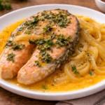 Saumon à l’orange et oignons fondants à l'autocuiseur Moulinex