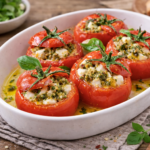 Tomates farcies mozzarella-pesto express au robot multi-cuiseur Moulinex