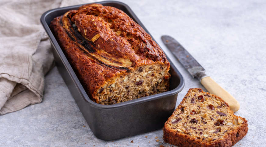 Banana bread à l'Extra crisp