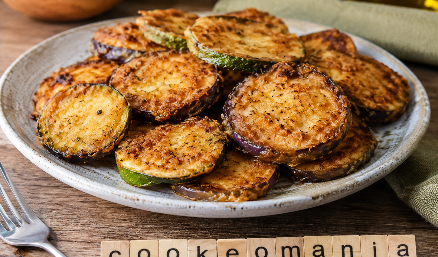 Beignets de courgette et d’aubergine avec l'Extra-Crisp